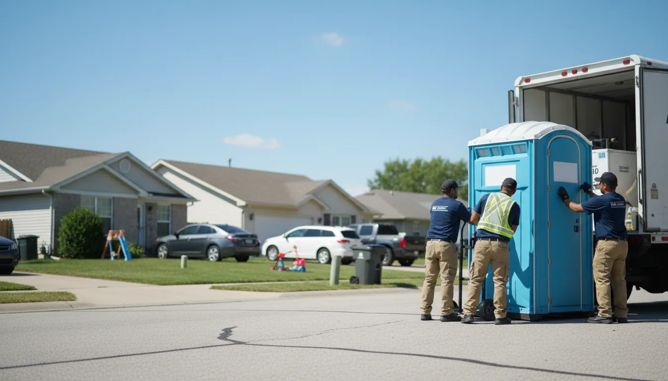 Standard Porta Potty Rentals in Waverly, IL near me